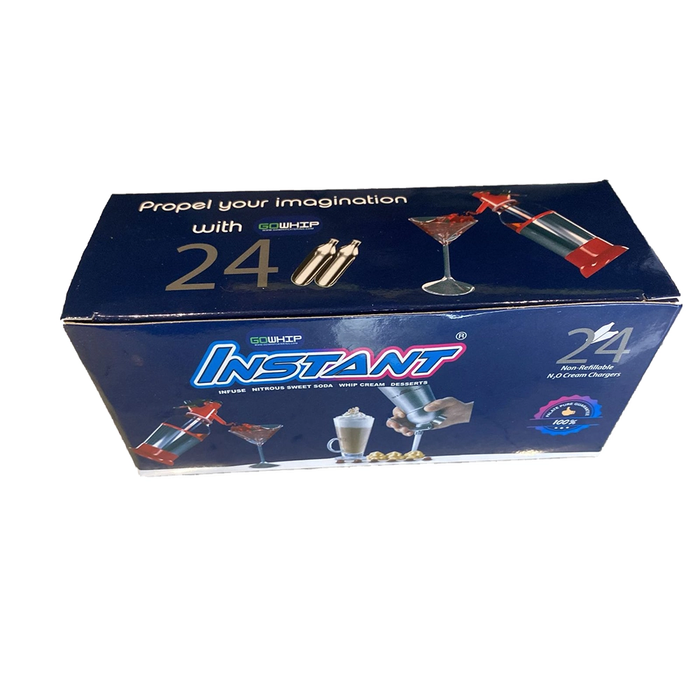 Cream Chargers Instant - Wholesale (Case of 600) Business Only