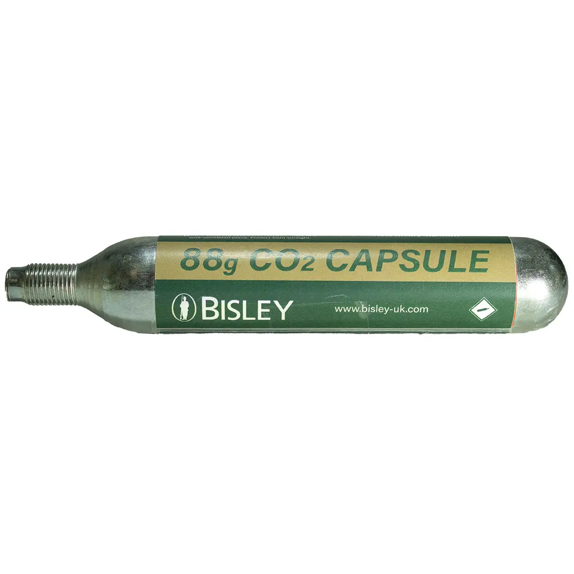88g   Bisely Threaded CO2 - Single Cartridge
