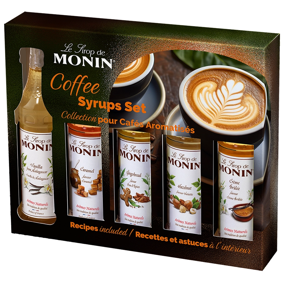 Monin - Coffee Syrup Gift Set (5 x 50ml)
