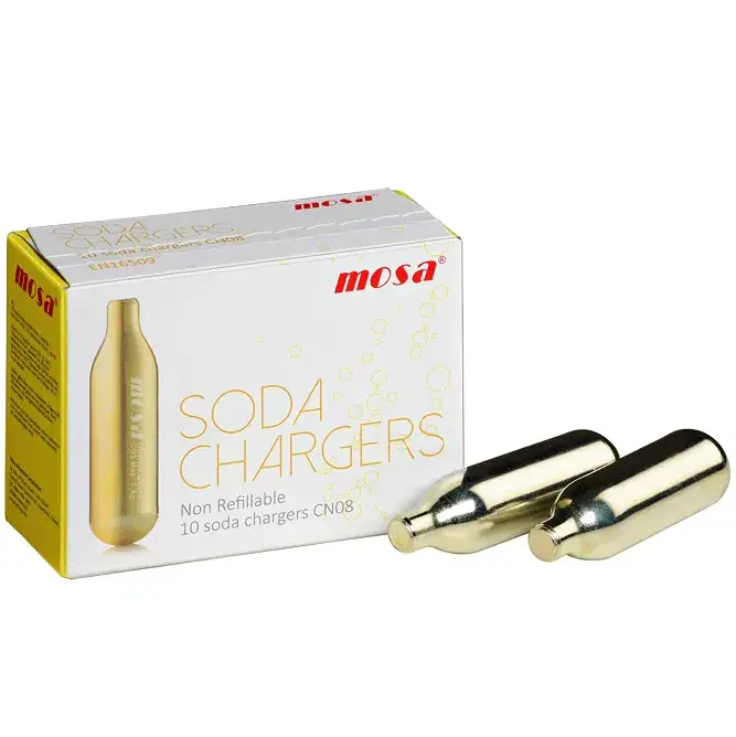 Soda Sparklets CO2 Cartridges by Mosa (Box of 10)